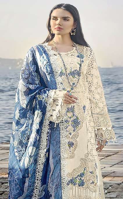 MARIYA B LAWN VOL 6  D No 3615 Open Pic by Shree